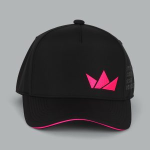 Crown Logo Cap. Neon Pink.