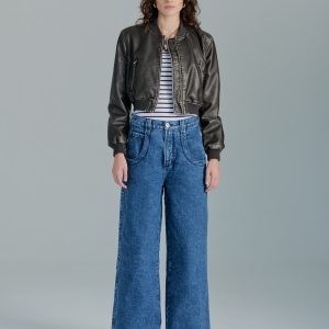 The Camilla Jeans. 27”. Dark Stone.