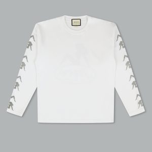 Big Rig Long Sleeve Tee. Optical White.