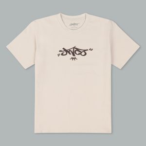 Reversed Crown Tee. Bone/ Java.