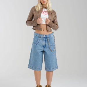 W101 Twin Cannon Shorts. 14" Inseam. Antique.